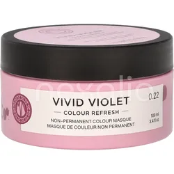 Maria Nila Colour Refresh Non-Pigmented Cream 0,22 Vivid Violet/Sulphate Paraben Free 100 ml