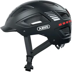 Abus Helm Hyban 2.0 LED-Signal Schwarz XL 58-63cm SCHWARZ 58-63 CM