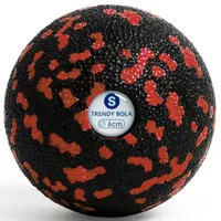 TRENDY SPORT Bola Faszienball schwarz/rot 6 cm
