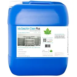 ivb broecker Geschirr Clean Plus 10l, Geschirrspülmittel für hartes Wasser