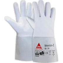 Hase Safety Gloves Hase Schweißerhandschuhe Mexico-Z Größe 9, Ziegennappaleder