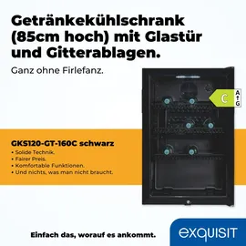 GGV Exquisit Exquisit GKS120-GT-160C schwarz (810930503)