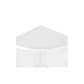 VASAGLE Standregal 30 x 30 x 129,5 cm Weiß