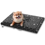 Fdm Hundekissen Fifi 100 x 70 cm grau/silber