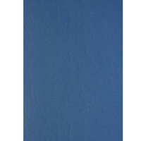 Clairefontaine Deckblätter A4, Karton 270g/m2 Leder blau