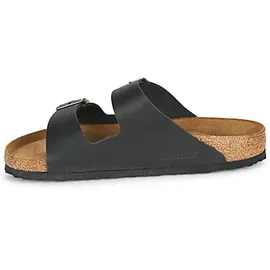 Birkenstock Arizona Weichbettung Nubukleder geölt schwarz 37,5