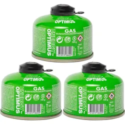 3 x Gaskartuschen Campingkocher Kartusche Schraubkartusche Butan/Propan 100 g EINHEITSGRÖSSE