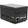 KKSB Gehäuse für Raspberry Pi 5 , passend für NVMe HATs, Aluminium, eloxiert, sandgestrahlt, schwarz