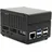 KKSB Gehäuse für Raspberry Pi 5 , passend für NVMe HATs, Aluminium, eloxiert, sandgestrahlt, schwarz