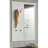 furn.design Garderobenpaneel Hooge 105 x 140 cm Weiß