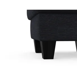 sit&more Stauraumhocker Belluci 58 x 48 x 58 cm Blau