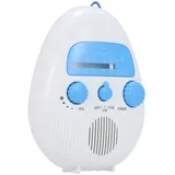 Wasserdichtes Fm/am-duschradio, Mini-batterieradio Fürs Badezimmer