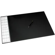 Neutralware Schreibunterlage 68x44cm Seitentasche abwaschbar schwarz