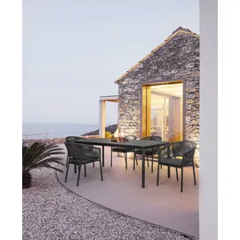 BIZZOTTO Florencia Gartenstuhl 57 x 57 x 80 cm anthrazit 1 St.
