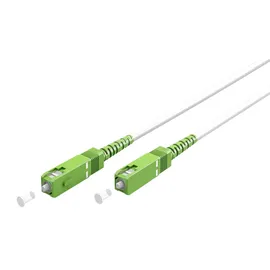 goobay 59594 Glasfaserkabel (FTTH), (OS2) White, Simplex