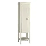 Vitra Valarte Hochschrank 53,5 x 39,5 x 196,5 cm, links. bodenstehend, Korpus elfenbein matt