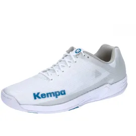 Kempa Wing 2.0 Handballschuhe Herren weiß/deep blau 44