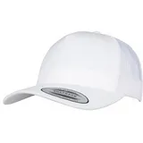 Flexfit 5-Panel Retro Trucker Cap weiß One Size