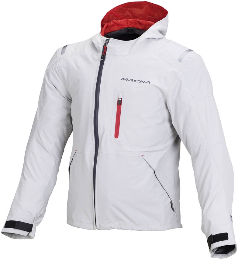 Macna Refuge, textile veste imperméable à l’eau - Blanc - XL