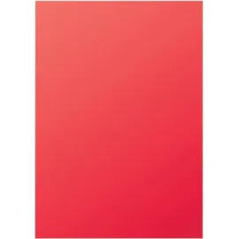 Clairefontaine Farbiges Papier A4 160g kirschrot 50 Blatt,
