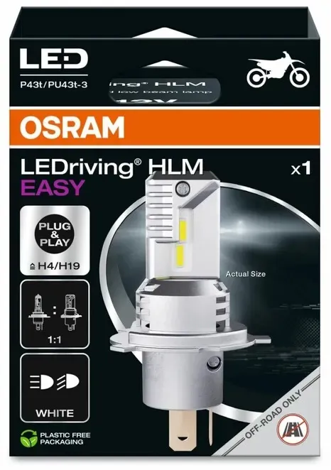 OSRAM LEDriving HL Easy H4/H19