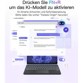 Inateck KB02027_GRAY, Tastatur,