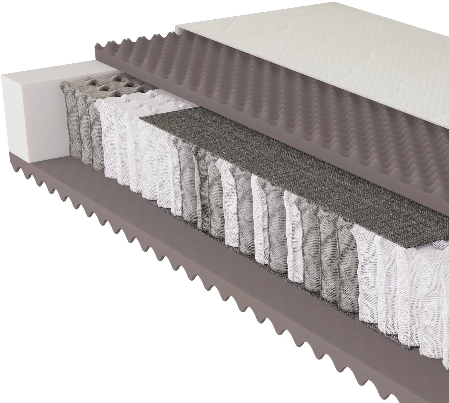 5 Sterne TFK, 29 cm, Taschenfederkern, Boxspring-Feeling 140 cm x 200 cm 4 (101 kg - 120 kg)