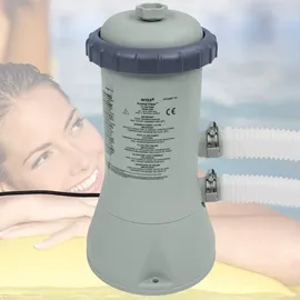 Intex Kartuschenfilterpumpe grau 2,3 m3/h