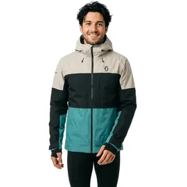 Scott Ultimate Dryo 10 Skijacke Frozen Blue/Dust White L