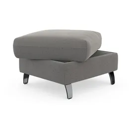 sit&more Stauraumhocker Grenoble 66 x 48 x 76 cm Grau