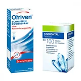 Sinfrontal Tabletten (100 stk) & Otriven 0,1% Nasenspray (10 ml)