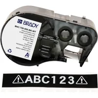 Brady Brady, M4C-750-595-BK-WT, Vinyl, Weiss auf Schwarz, 19.05 mm