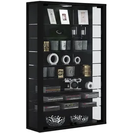 VCM Hängevitrine Vitrosa Mini 59 x 18 x 91 cm Schwarz