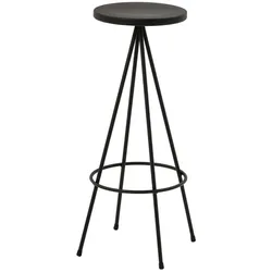 Mobles 114 Nuta Colors Hocker 75cm | schwarz (Ral 9004)