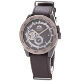 Orient Herren Analog Automatik Uhr mit Leder Armband RA-AR0203Y10B