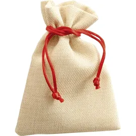 Folia Adventskalender-Set Beutel in Juteoptik
