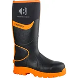 Buckler Boots Arbeitsstiefel Neopren Schwarz/Orange S5 Größe 45 - Schwarz - 45