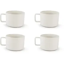 Excelsa Jumbo Tasse 0,4 l Weiß 4 St.