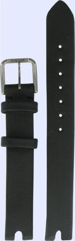 Tissot Leder Flamingo Stoffband Schwarz T604030479 - schwarz