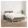 vidaXL Boxspringbett 140 x 200 cm Taupe