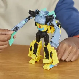 Hasbro Transformers EarthSpark Cyber-Combiner Bumblebee und Mo Malto