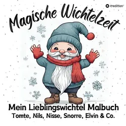 Magische Wichtelzeit Mein Lieblingswichtel Malbuch Tomte, Nils, Nisse, Snorre, Elvin & Co. Süße Wichtel Ausmalbilder Weihnachtswichtel Der Wichtel zie