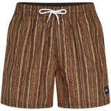 O'Neill ONEILL Cali Print 15'' Swimshorts orange pressed lines, (32533) L