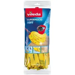 Vileda SuperMocio Soft Ersatzkopf, mit 30% Mikrofaseranteil, VIWIS1441