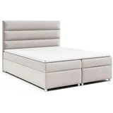 Best For Home Boxspringbett 180 x 200 cm Weiß