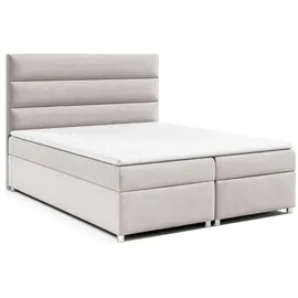 Best For Home Boxspringbett 180 x 200 cm Weiß