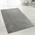 Karat Barcelona Shaggyteppich 50 x 350 cm grau