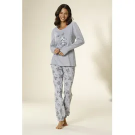 vivance dreams by lascana Pyjama grau 52/54