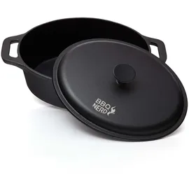 let's build brands BBQ Nerd Bräter 33 x 26 cm oval