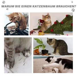 PawHut Kratzbaum 59 x 39 x 83 cm silber